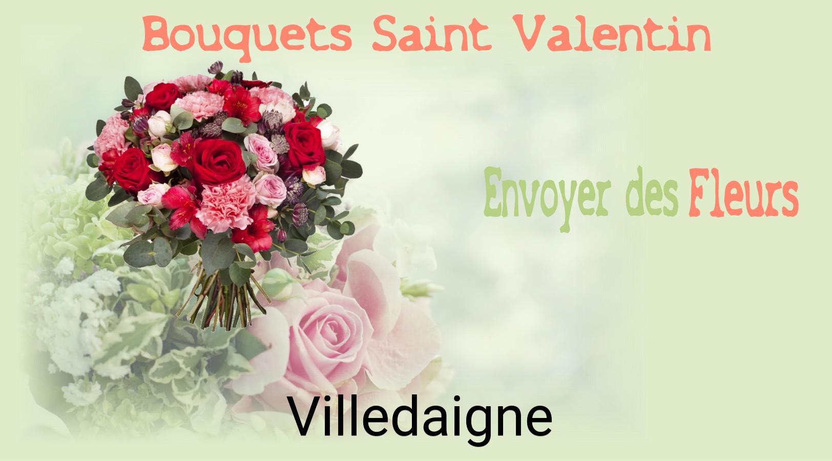 Roses de Saint-Valentin livrées à Villedaigne